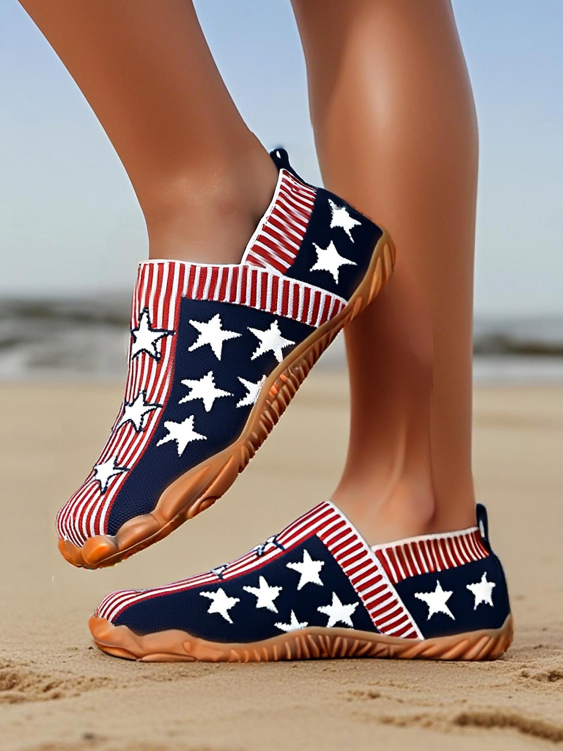 Women's Patriotic Anniversary Water Shoes – Quick-Dry, Wide Fit, Non-Slip for Beach, Pool, Travel & Summer 2026 - $29.99 –P2
