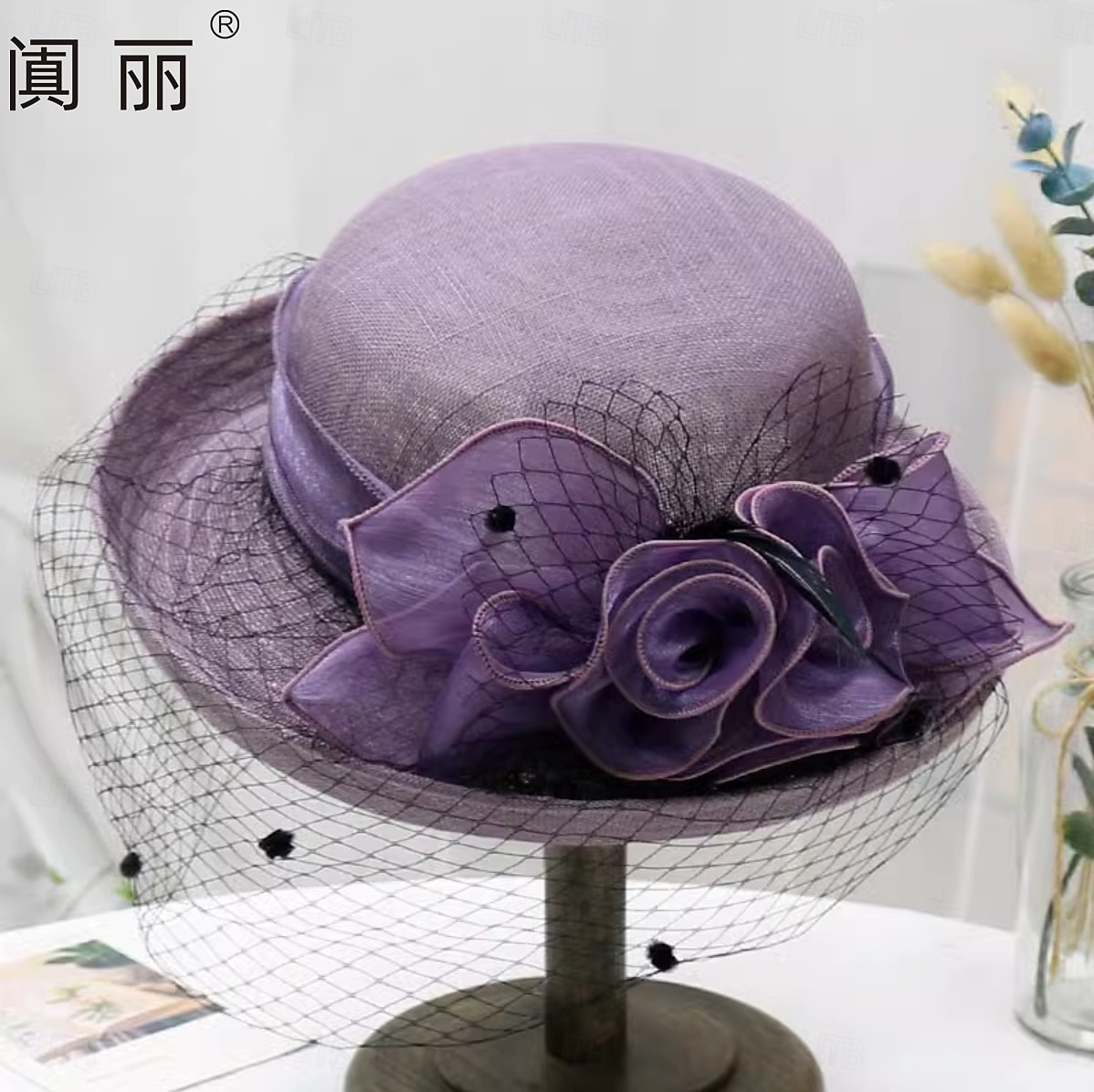 1950-talets retro vintage hatt kvinnor alla hjärtans dag derby Ascot hästtävling festival vuxen hatt alla årstider 2026 - $36.99 –P6