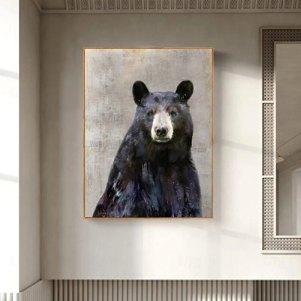 handgemaltes abstraktes Besr-Kunstwerk Besr-Gemälde auf Leinwand extragroßes abstraktes Kunstgemälde handgemaltes übergroßes strukturiertes Gemälde Tierkunst-Ölgemälde großes Leinwandgemälde 2025 - $108.99 –P5