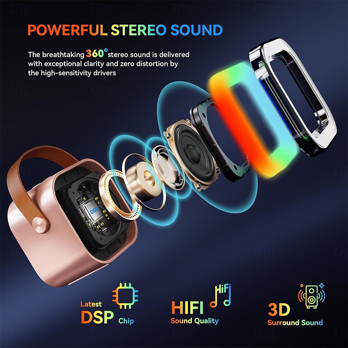 Mini Karaoke Machine Portable Bluetooth Mini Karaoke Microphone Singing Speaker with 2 Wireless Mic and Light  for All Smartphones 2025 - $41.99 –P5