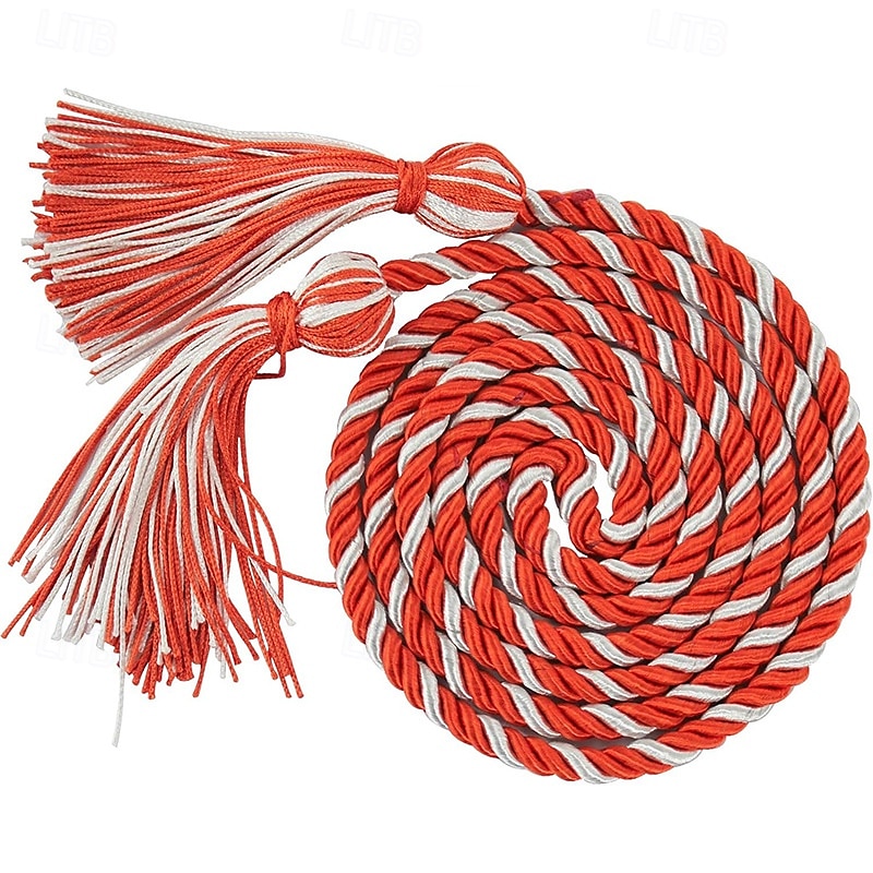 Lot de 10 cordons d'honneur de remise de diplôme de 67 pouces, cordons d'honneur à pompon de remise de diplôme, cordons d'honneur en vrac pour étudiants diplômés de 2025 ? $20.99 –P21