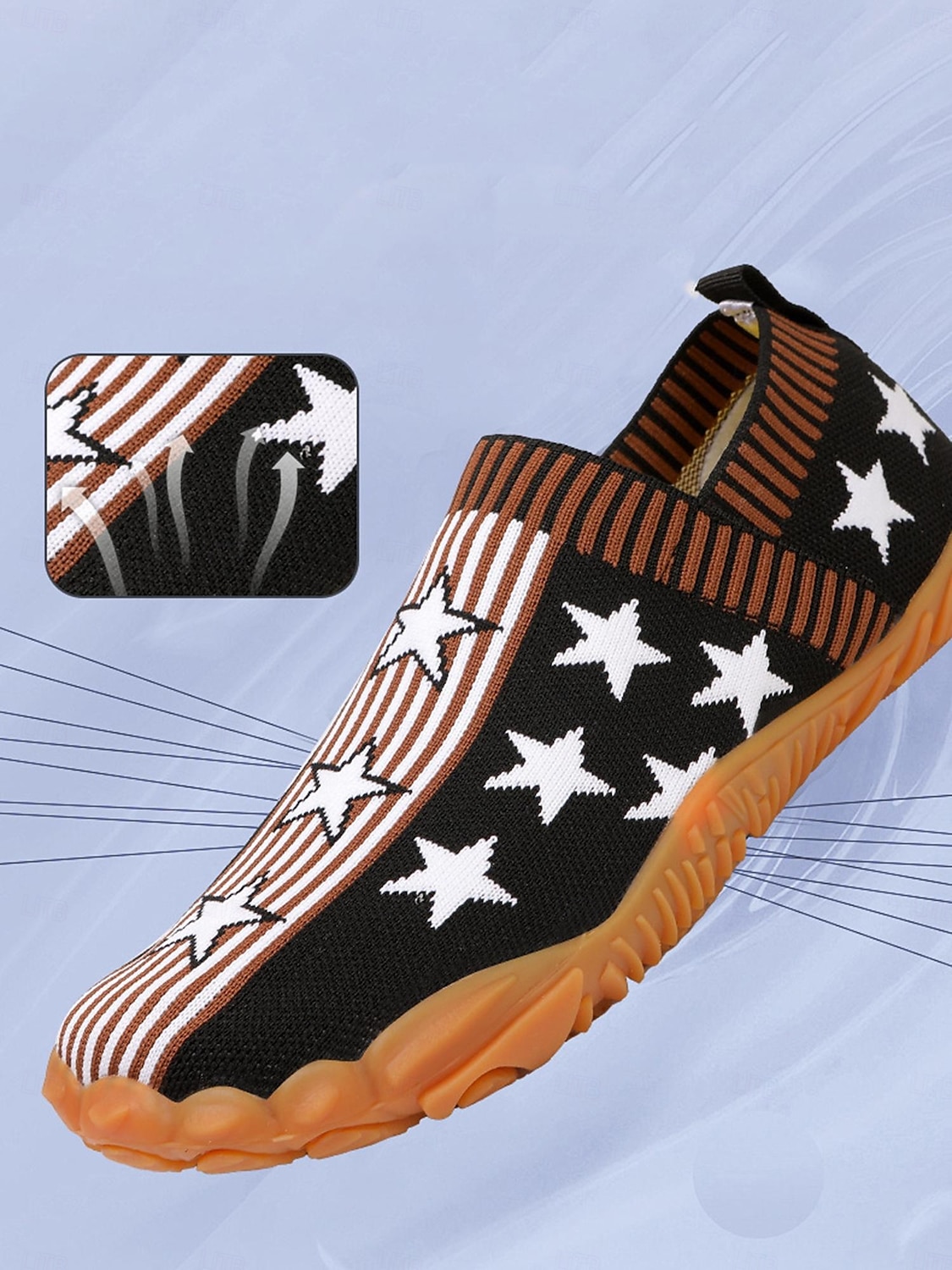 Women's Patriotic Anniversary Water Shoes – Quick-Dry, Wide Fit, Non-Slip for Beach, Pool, Travel & Summer 2026 - $29.99 –P7
