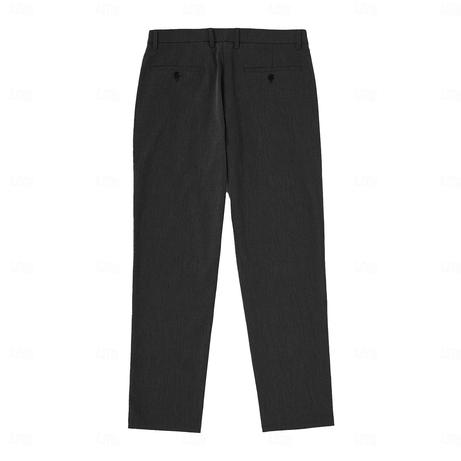 Men's Dress Pants Solid Color Wearable No-Iron Full Length Formal Wedding Party Elegant Fashion Black Grey Micro-elastic 2026 - $56.99 –P12