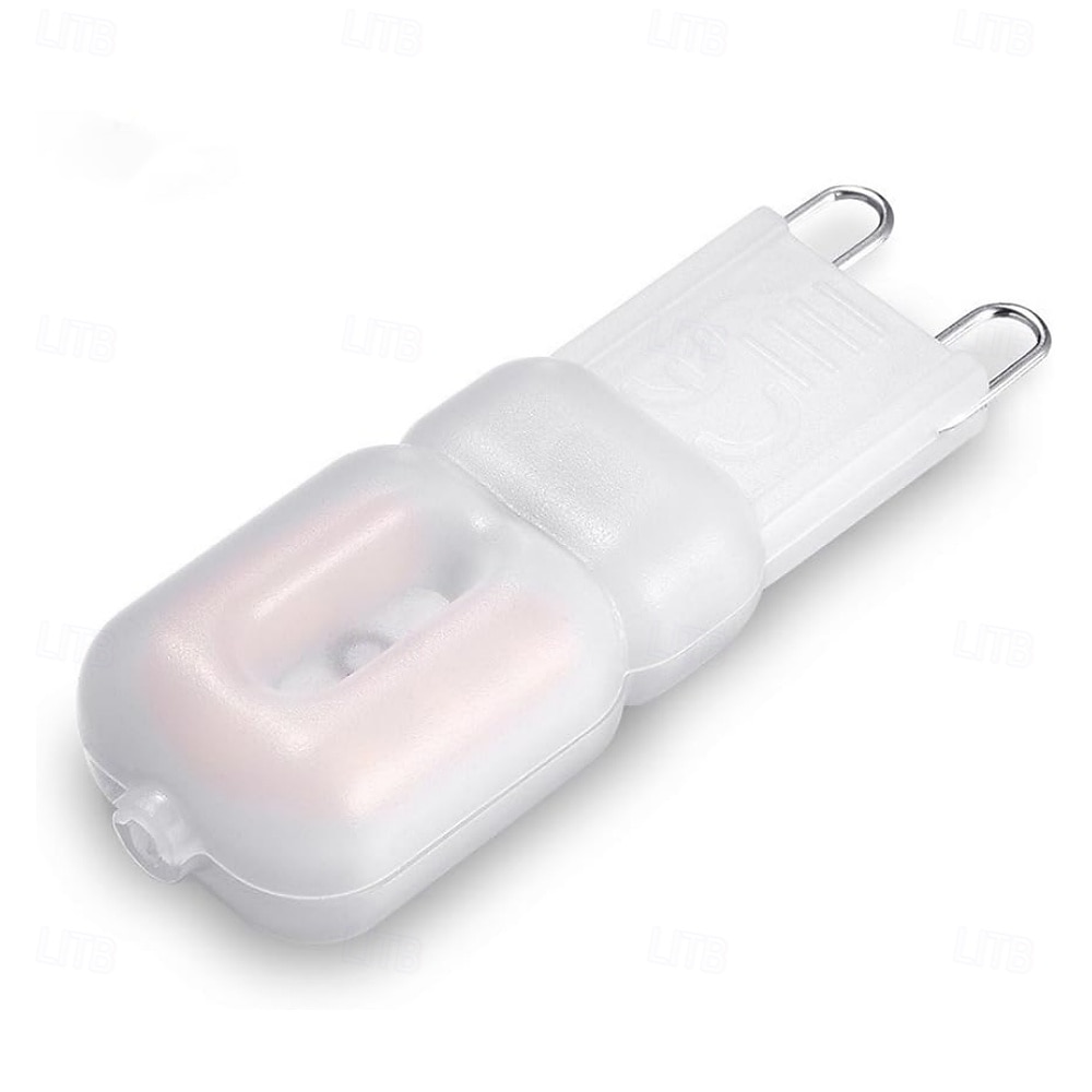 נורות g9 led 3w 5w שווה ערך למנורת הלוגן 30w 50w נורה ניתנת לעמעום 220v לנברשות פנימיות נורות תקרה 10 יחידות 2025 - $24.99 –P4