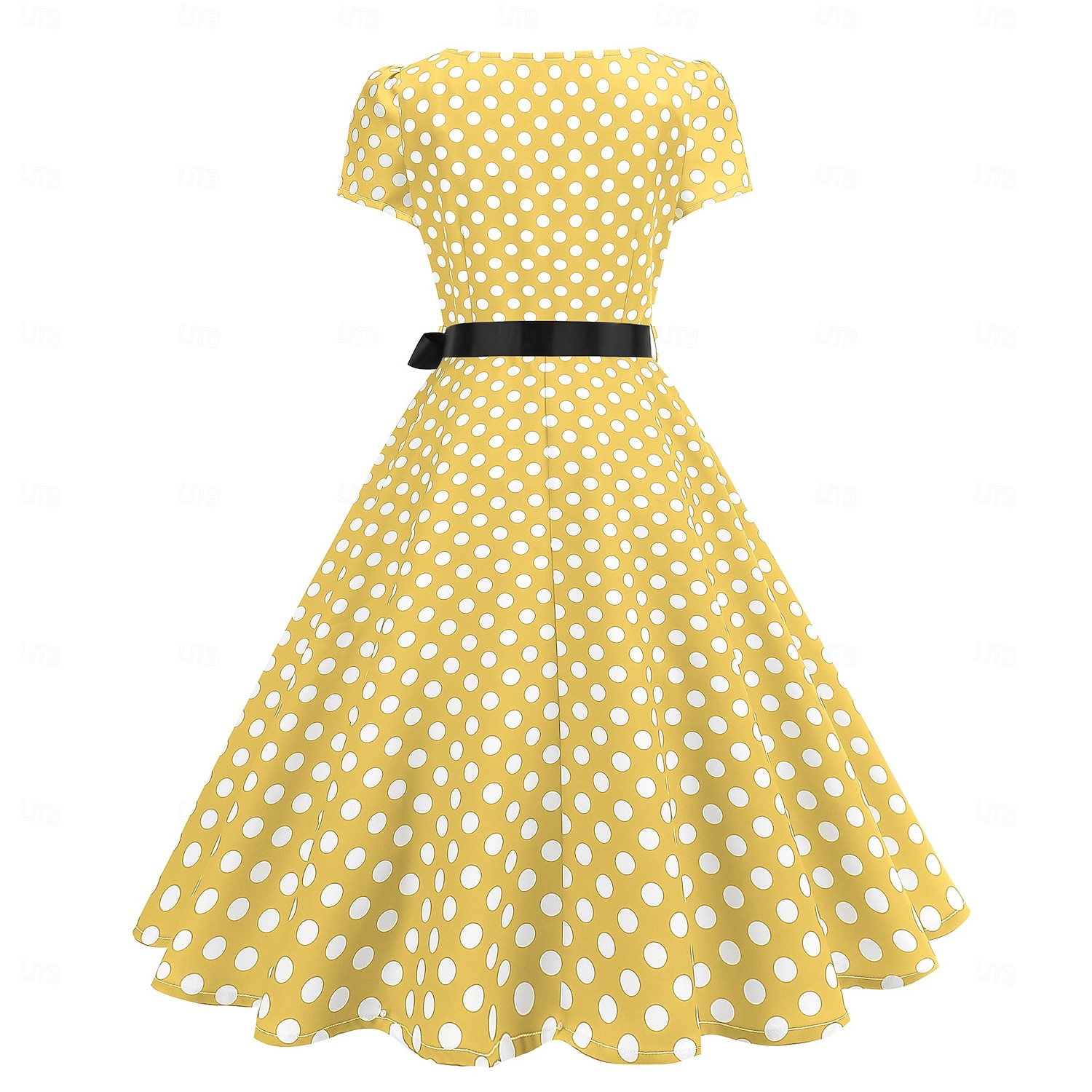 Retro Vintage 1950s Dress Swing Dress Polka dots Women's Carnival Masquerade Daily Wear Bachelorette Party Adults' Dress Homecoming Dresses 2025 - $41.99 –P13
