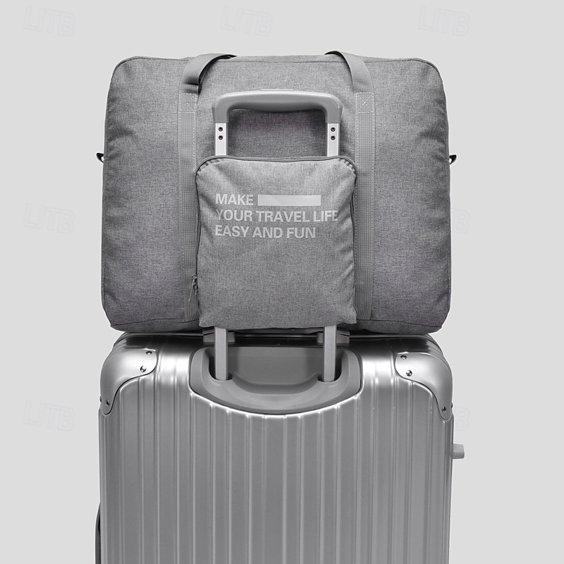 Weekender Bag Travel Duffel Bag with Shoe Compartment, Gym Bag with Wet Dry Separation for Women Men, Large Capacity Foldable Storage Bag, Waterproof Luggage Organizer for Travel 2025 - $12.49 –P3