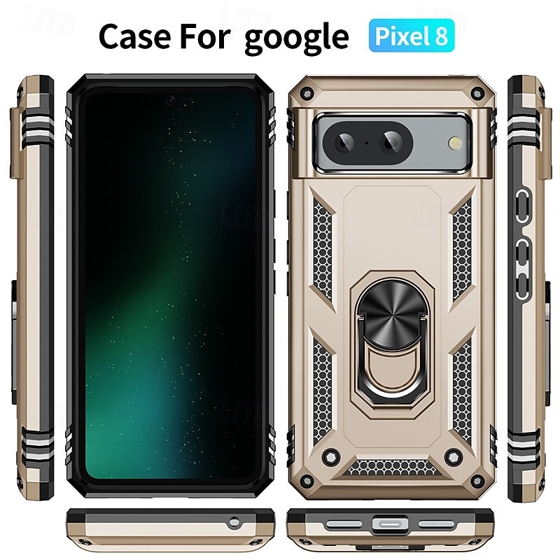 телефон Кейс для Назначение Google Пиксель 9 Про Pixel 9 ProXL Pixel 8 Pro Pixel 8 Пиксель 9 Pixel 7 Pixel 7 Pro Pixel 6 Pixel 6 Pro Кейс на заднюю панель Кольца-держатели Магнитный Защита от удара 2025 - $13.99 –P3
