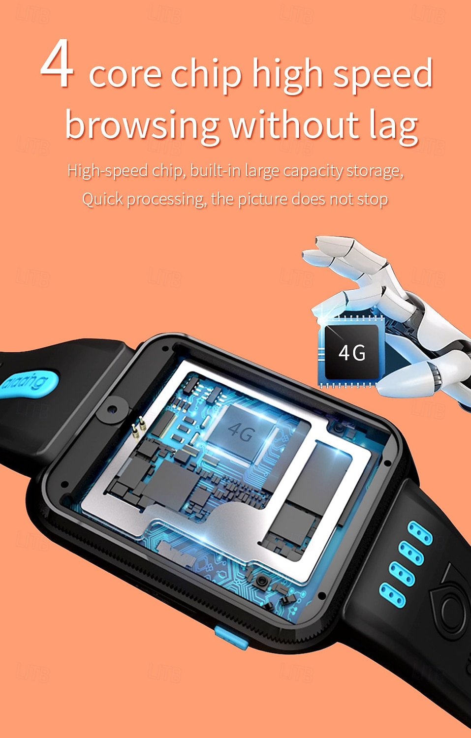 Умные часы 696 H1PRO фитнес-трекер ЭКГ PPG Bluetooth напоминание о вызове Android iOS IP67 44 мм 1.83" 2025 - $97.99 –P10