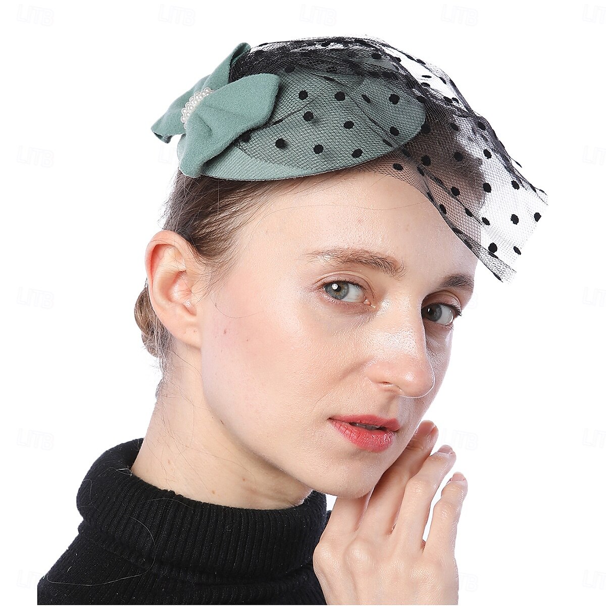 Kopfstück Perle Hochzeit Abendgesellschaft Elegant Hochzeit Mit Tupfen Kopfschmuck Kopfbedeckung 2025 - $11.49 –P16