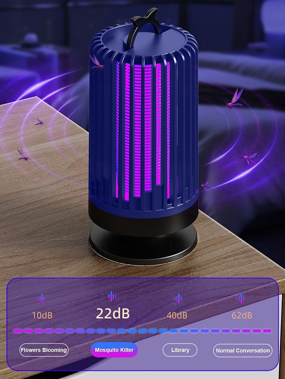 Electric Mosquito Bug Zapper for Indoor Outdoor Mosquito Killer Bug Zapper Rechargeable Mosquito Zapper Fly Traps 2025 - $21.99 –P4