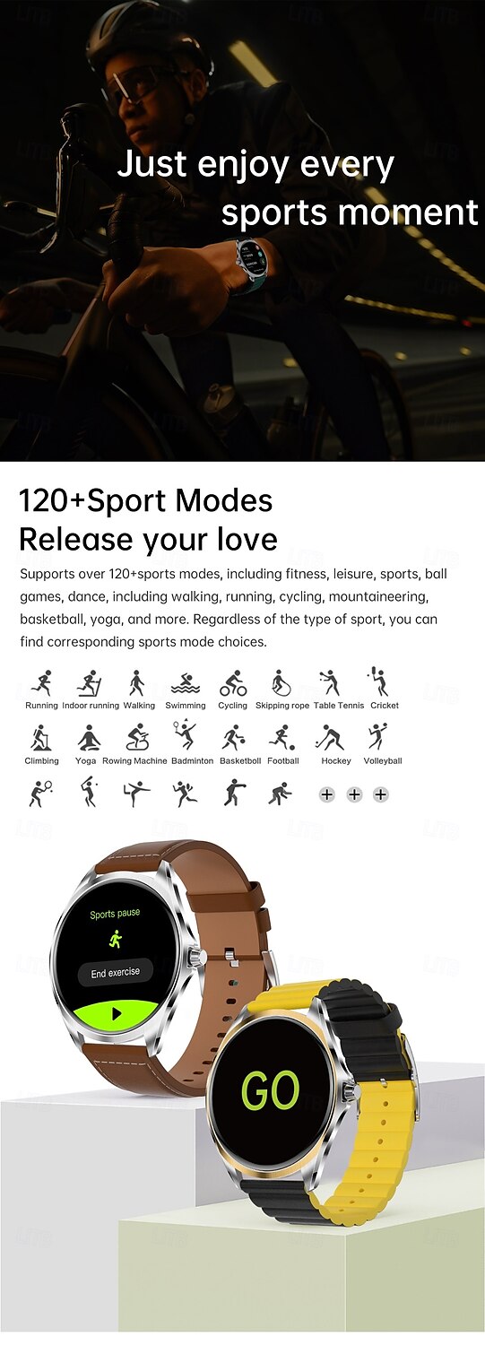 696 TN88 Orologio intelligente 1.43 pollice Intelligente Bracciale Bluetooth Pedometro Avviso di chiamata Monitoraggio del sonno Compatibile con Android iOS Da donna Da uomo Chiamate in vivavoce del 2025 a $65.99 –P12