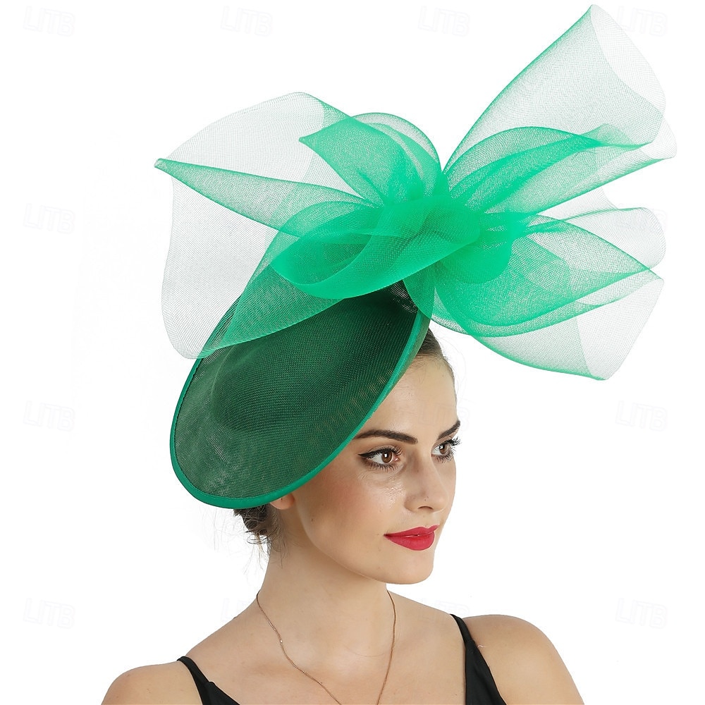 Nakrycie Głowy Kapelusz Fedora Lnianą Na Ślub Urodziny Wieczorną Imprezę Herbatkę Wyścigi Konne Elegancki Vintage Uroczy Z Piórem Kwiatowym Nakryciem Głowy 2025 - $19.99 –P7