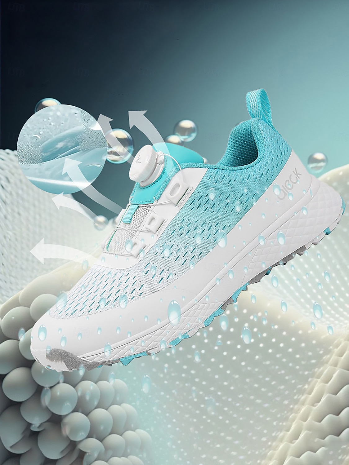 pantofi de golf vibranti de damă cu blocare rapidă - design colorat, respirabil și se potrivește sigur pentru performanțe optime 2026 - $64.99 –P1