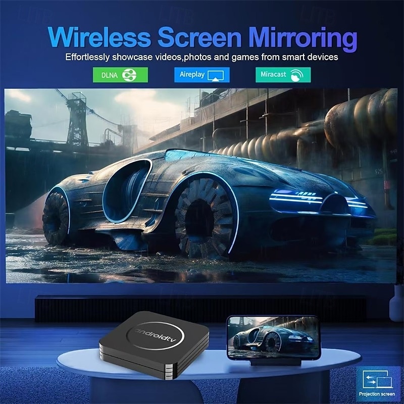 Андроид 12 ТВ-бокс Q3 Цифровой дисплей Cortex-A53 8GB 1 Гб 2025 - $43.99 –P11