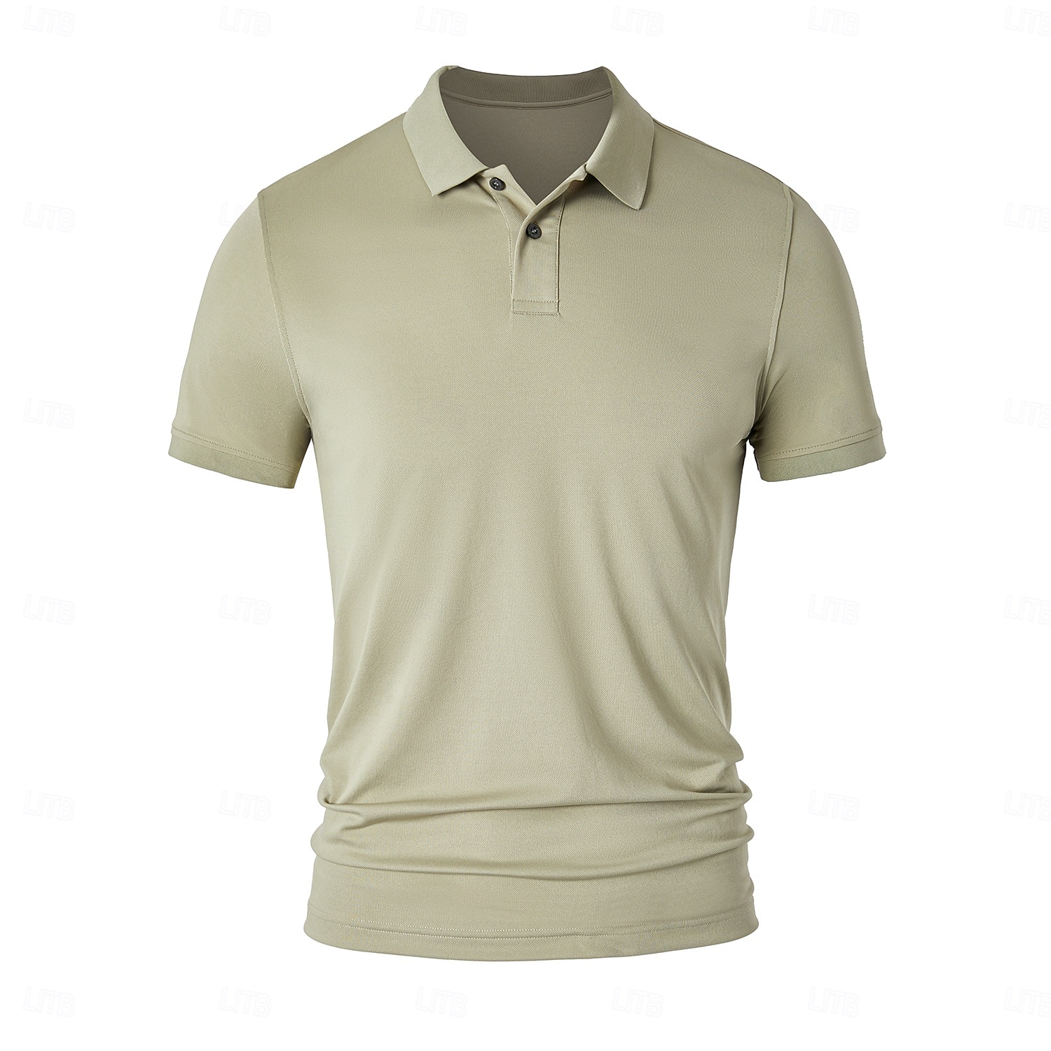 Herren Polo Strick-Polopullover Formell Arbeit Umlegekragen Kurzarm Einfarbig Button-Down Frühling Wein Dunkelgrau Schwarz Weiß Hellgrün Khaki Polo 2025 - $32.99 –P1