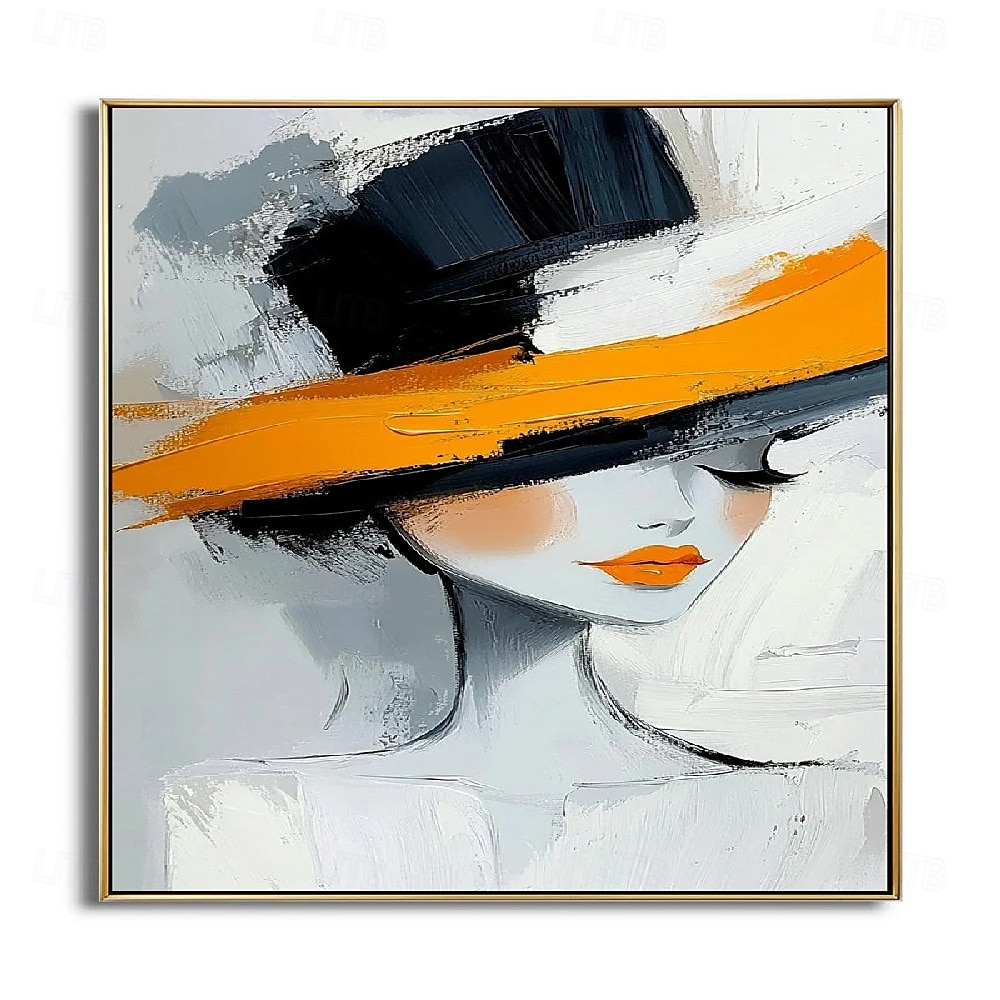 flicka oljemålning handmålade kvinnor abstrakt canvas konst oljemålning flicka oljemålning för vardagsrum sovrum heminredning väggkonst texturerad flicka firgure målning 2025 - $116.99 –P2