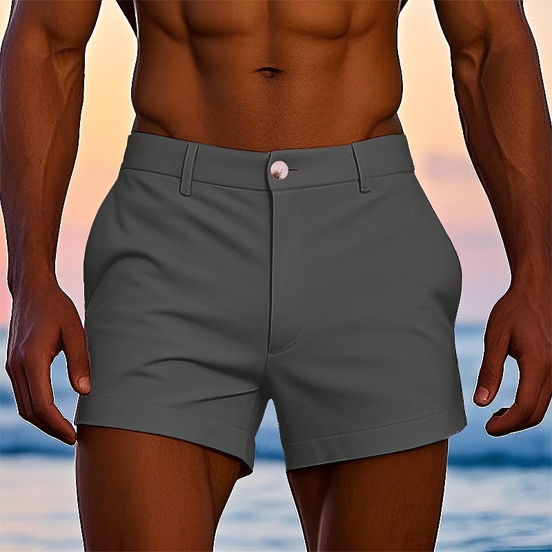 Ανδρικά Φόρεμα Σορτς Σορτς εργασίας Σορτς του γκολφ Τσέπη Σκέτο Άνεση Αναπνέει σύντομο ΕΞΩΤΕΡΙΚΟΥ ΧΩΡΟΥ Επιχείρηση Αθλήματα Καθημερινό Λευκό Κίτρινο 2026 - $13.99 –P16