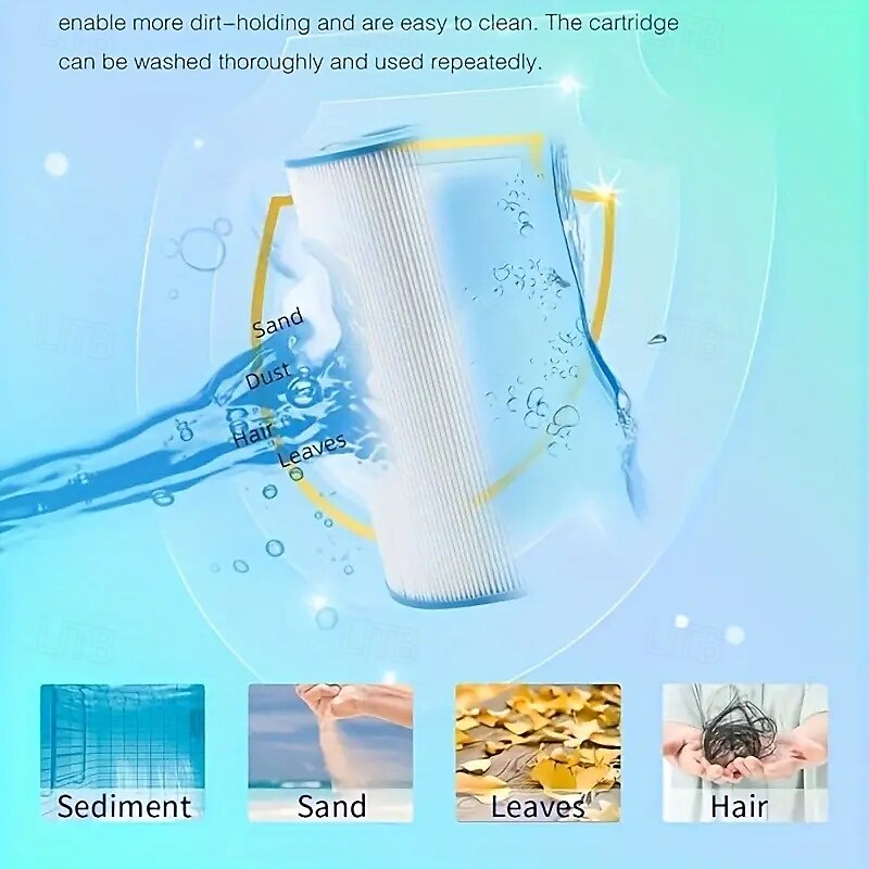 Pool Cleaning Filter Element Is Suitable for BESTWAY VI Compatible With La yz-spa Filter Element 2025 - $16.99 –P4