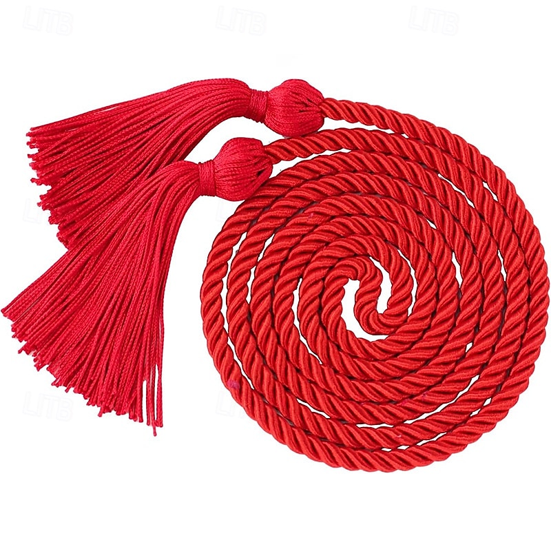 Lot de 10 cordons d'honneur de remise de diplôme de 67 pouces, cordons d'honneur à pompon de remise de diplôme, cordons d'honneur en vrac pour étudiants diplômés de 2025 ? $20.99 –P7