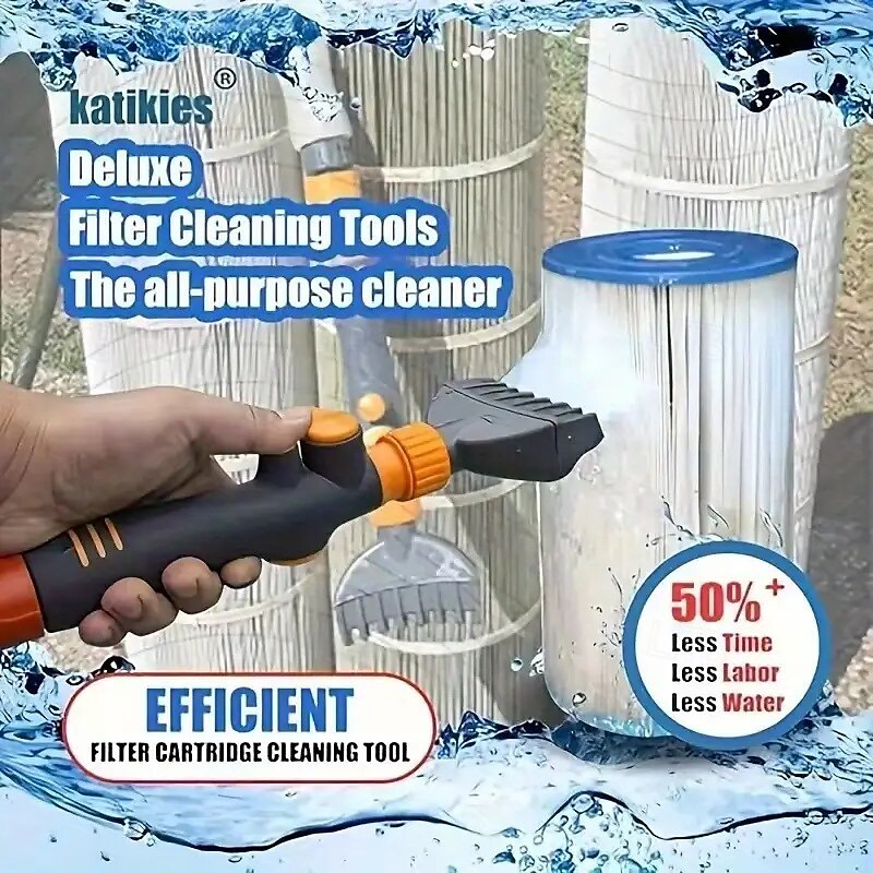 Premium Pool Spa Cartridge Cleaner That Removes Debris And Dirt From Pool Filters In Seconds Heavy Duty Durable Pool Cartridge Filter Cleaner For Pool Filter Cleaning Tools 2025 - $38.99 –P3