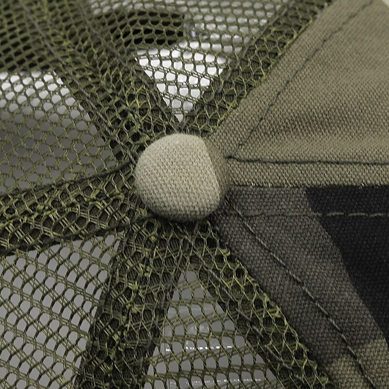 Per uomo Cappellino da Baseball Cappello da Sole Cappello da Camionista Cappuccio in rete Nero Verde Cotone Regolabile Moda Abbigliamento quotidiano Festival Motivo Colore Solido / Tinta Unita Casual del 2025 a $7.49 –P4