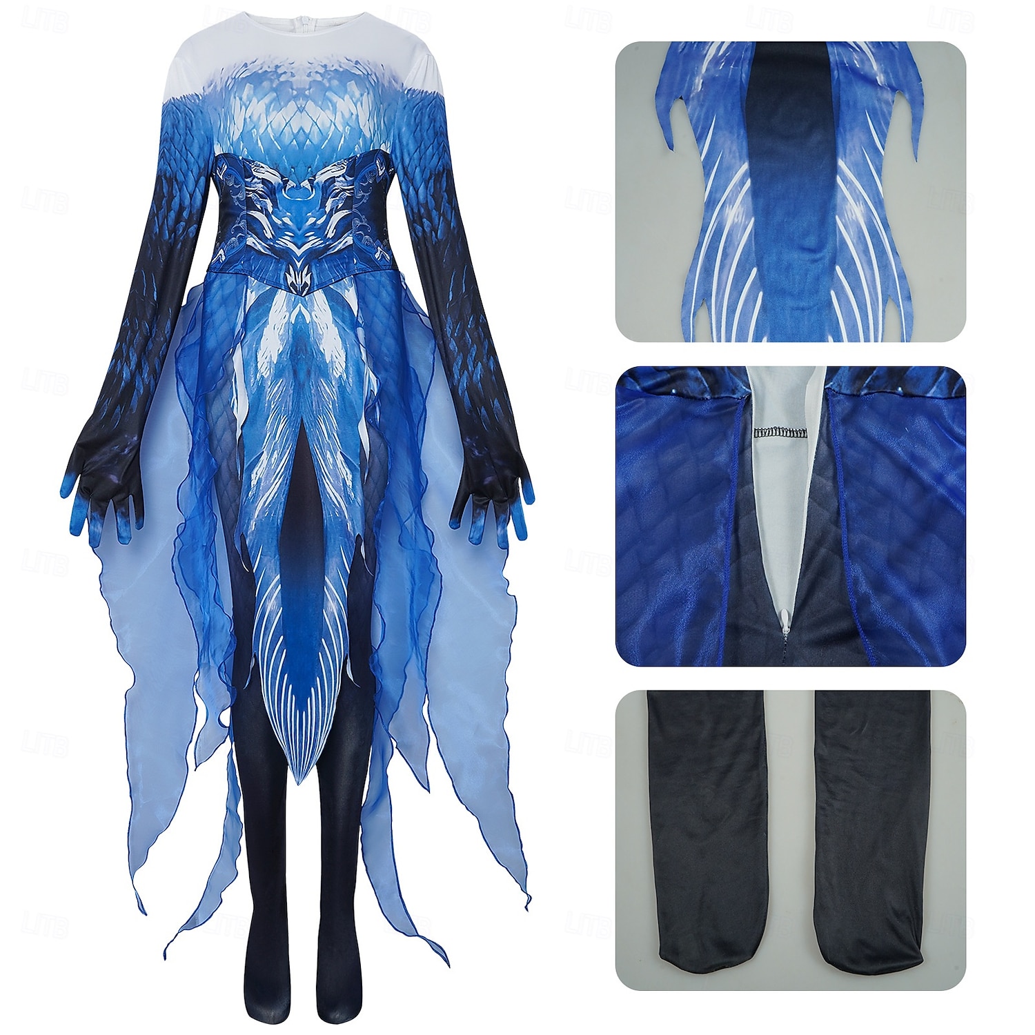 Ao Bing Ne Zha Shen Gongbao Cosplay Costume Cosplay Movie Cosplay for Men's Women's Boys Kid's Adults' Carnival Masquerade Event / Party Masquerade 2025 - $50.99 –P9