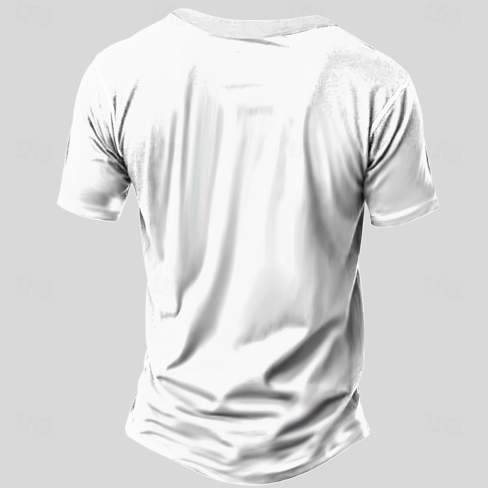 4. heinäkuuta 2026 250. muistopäivä miesten vintage retro suunnittelija Yhdysvaltain lippu henley t-paita lyhyet hihat rento päivittäinen katu 2026 - $21.99 –P2