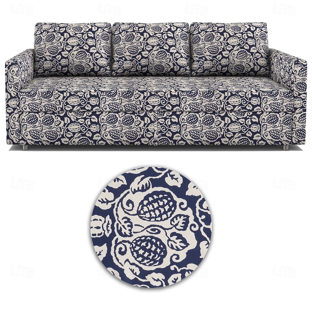 floral sovesofa trekk futon trekk ensfarget vattert slipcovers frihetcover litb prime trekk 2025 - $205.49 -P11