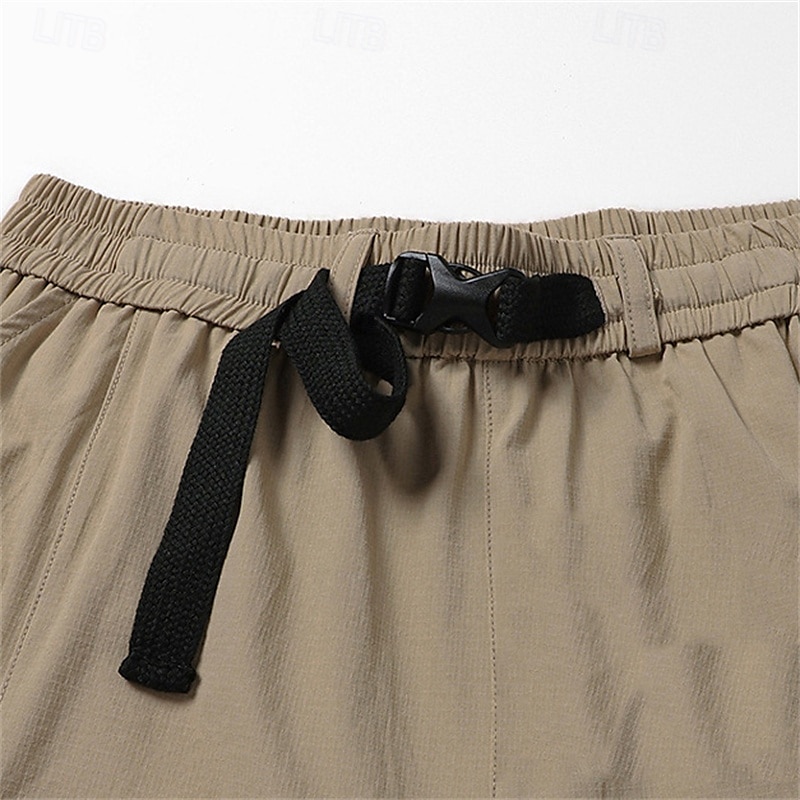 Per uomo Pantaloncini cargo Shorts Pantaloncini Estivi Coulisse Elastico in vita Multi-tasche Semplice Comodità Indossabile Lunghezza al ginocchio All'aperto Sport Quotidiano Moda Casual Nero Viola del 2025 a $20.99 –P4