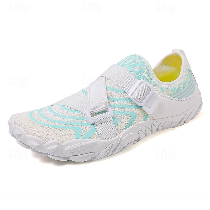 Barfuß-Wasserschuhe für Herren – weiß und orange, schnelltrocknend, verstellbarer Klettverschluss – ideal für Strand- und Wasseraktivitäten 2025 - $26.99 –P3