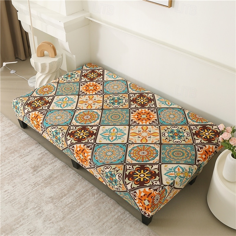 capa de sofá sem braços em tecido jacquard, capa de sofá para decoração de ano novo, protetor elástico, capa de banco de 2025 por $35.99 –P8