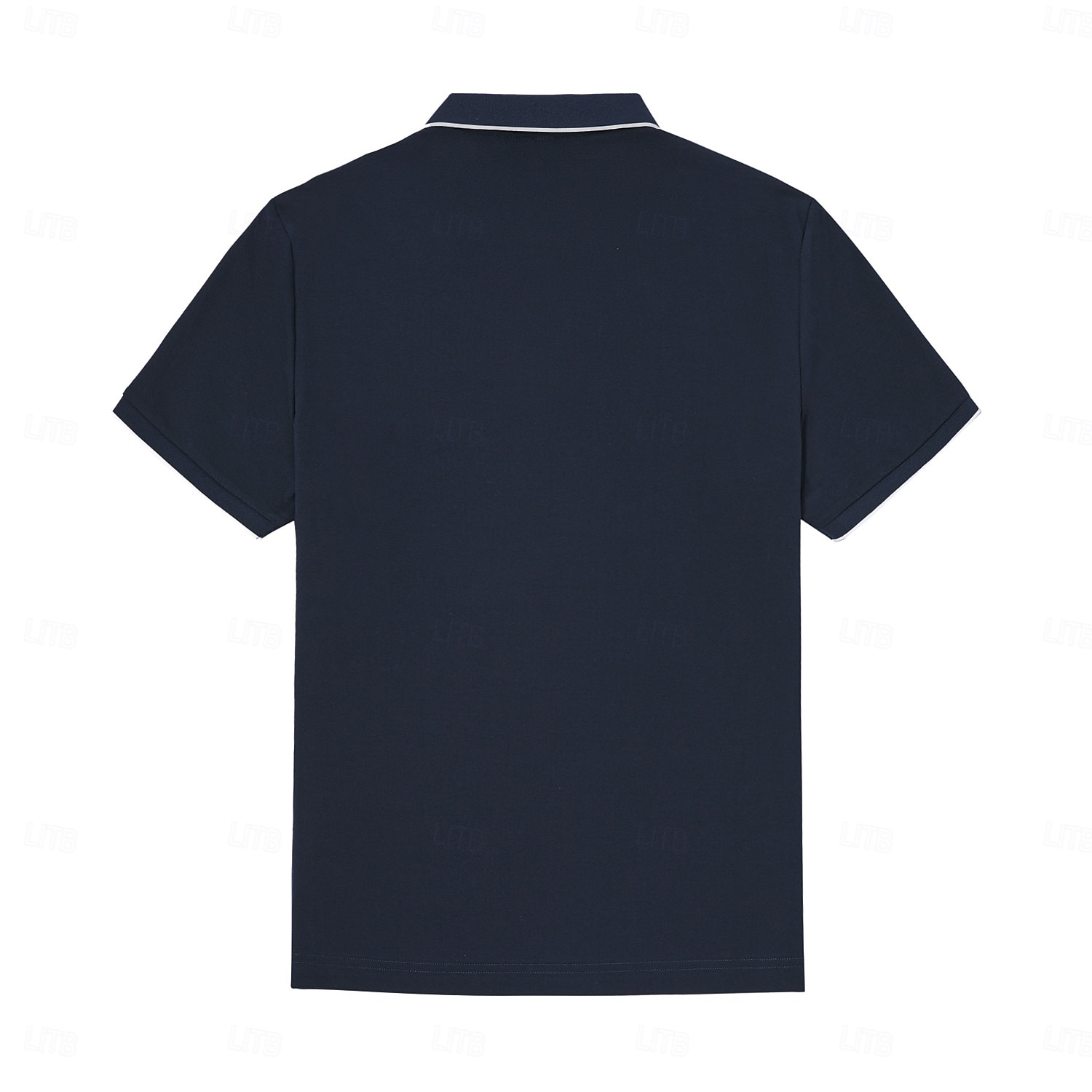 Per uomo Maglietta Manica Corta Colletto ripiegato Scollo a V Estate Primavera Maglieria Vacanza Vintage con finiture bianche Scuola Allenamento All'aperto Bianco Blu marino Grigio chiaro Maglietta del 2025 a $30.99 –P8