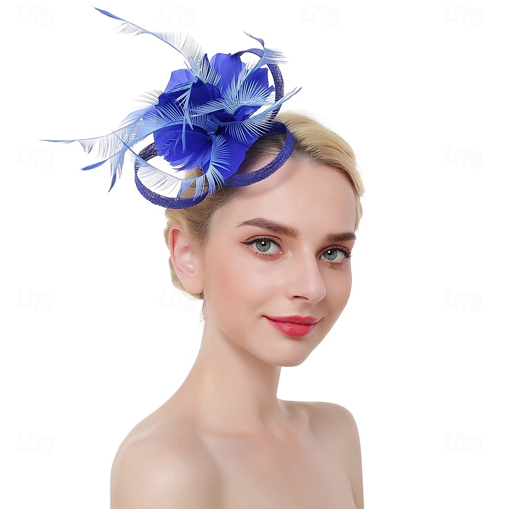 Elegante Derby Copricapo affascinante Gentildonna Costume Per donna Carnevale Feste Derby Ricevimento di matrimonio Adulti Fascinator Primavera & Estate del 2026 a $32.99 –P4