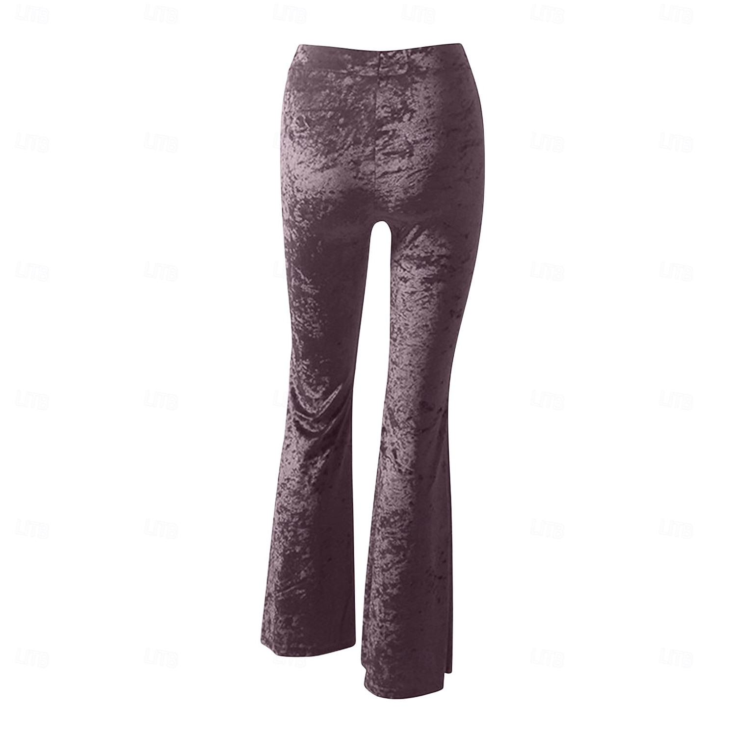 Retro / vintage 60-talet Hippie Lång längd Bell Bottom byxor Utsvängda byxor Hippie Ensfärgat Maskeradkläder Dam Karnival Dagliga kläder Prideparad Pride månad Vuxna Byxor 2025 - $20.99 –P4