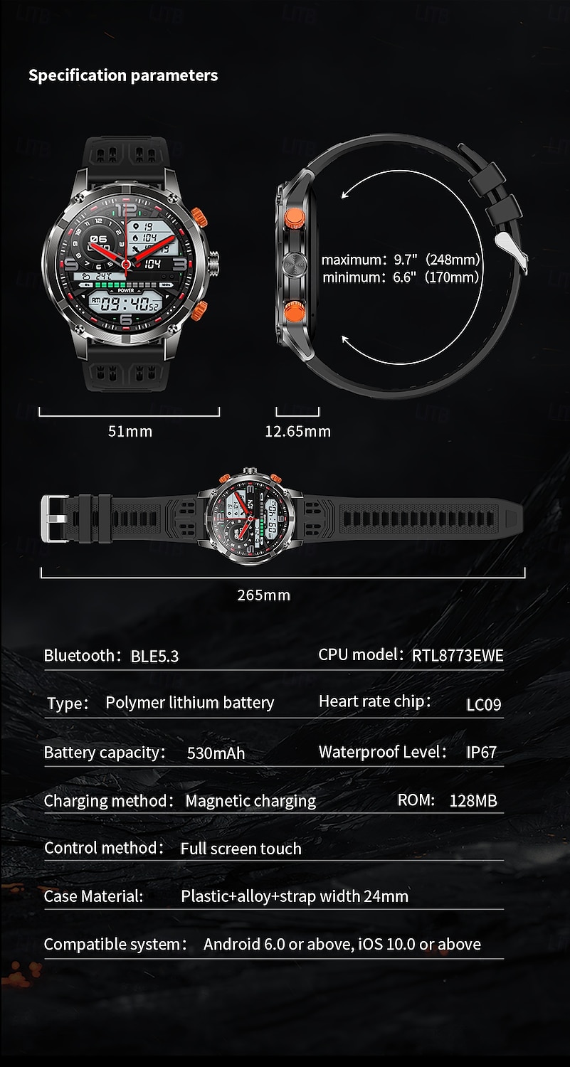 2025年 CF55 スマートウォッチ 心拍数 睡眠モニタリング Bluetooth 通話 LED フラッシュライト 情報プッシュ スポーツウォッチ  コレクション – $63.99 –P16