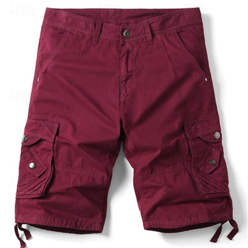 Per uomo Pantaloncini cargo Pantaloncini mimetici Shorts Pantaloncini Estivi Multi-tasche Tasca con Patta Semplice Mimetico Comodità Indossabile Lunghezza al ginocchio All'aperto Sport Quotidiano del 2025 a $27.99 –P6