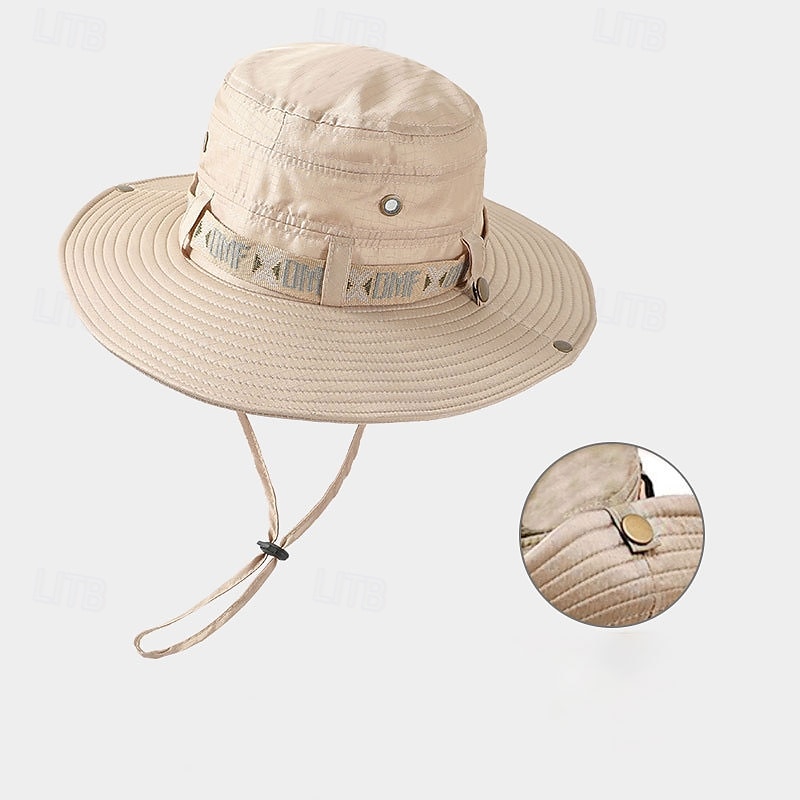 Per uomo Cappelli da pescatore Cappello da sole Verde chiaro Verde scuro Poliestere Di tendenza Informale Strada Giornaliero Liscio Regolabile Crema solare Traspirante del 2025 a $10.49 –P6