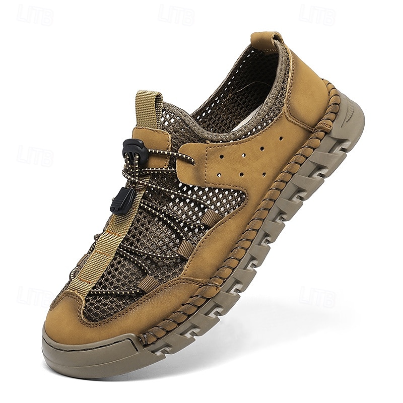 Outdoor Men's Sandals with Sturdy Sole and Adjustable Fit – Lightweight Footwear for Hiking, Outdoor Adventures and Beach Days 2025 - $42.99 –P2