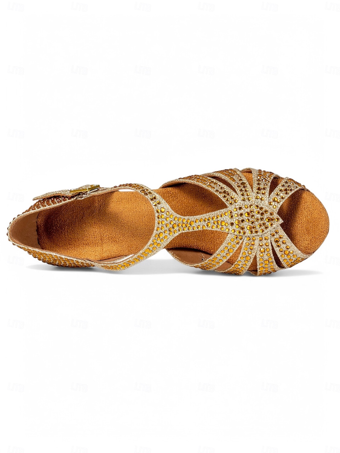 funkelnde Strass-Sandalen für Gesellschaftstanz – lateinamerikanische Salsa-Schuhe mit hohen Absätzen für Damen 2025 - AU $79.99 –P5
