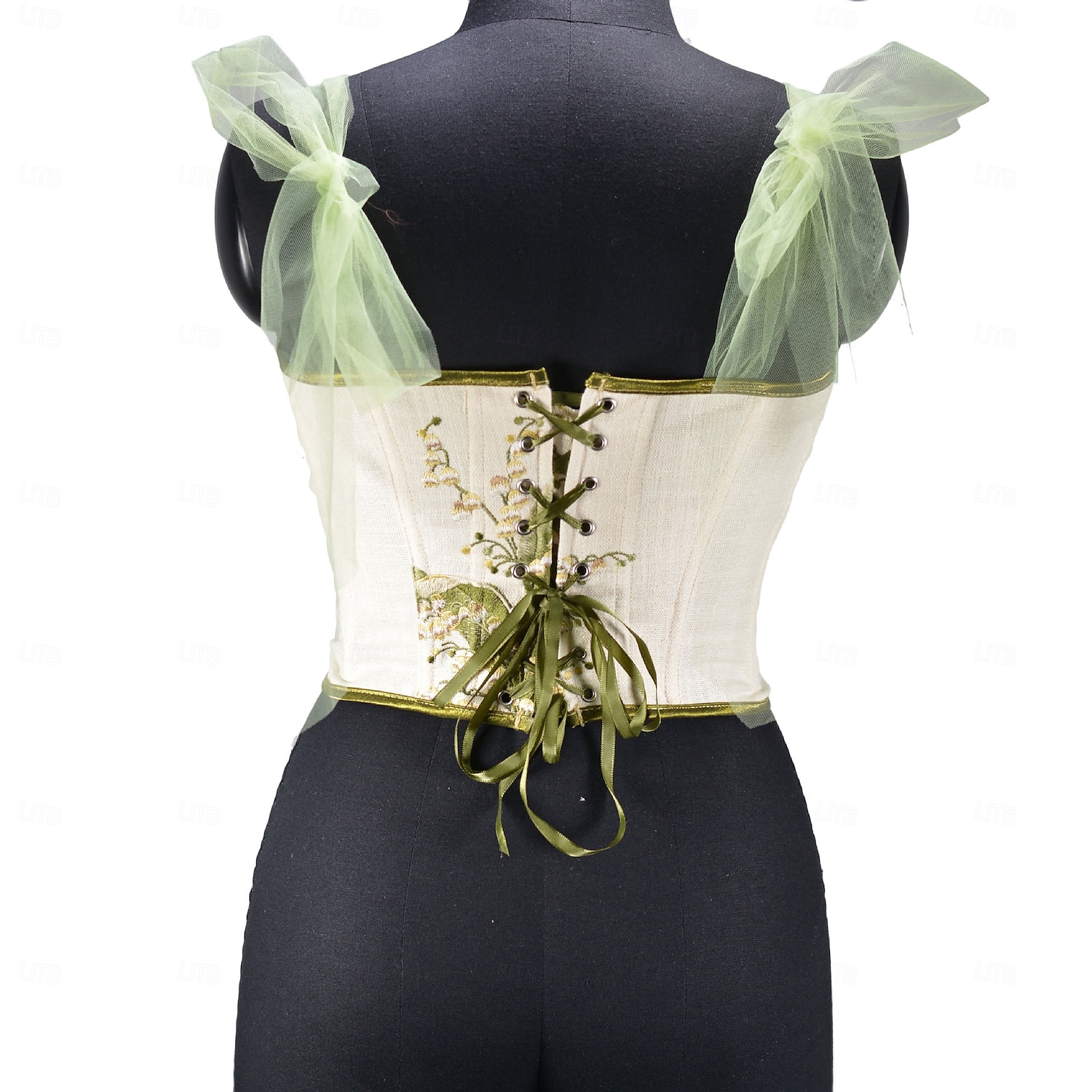 Retró Középkori Reneszánsz Fűző Prsluk Bustier Hímzett Női Kelta Fantasy Mindszentek napja Farsang Álarcos mulatság Parti Alkalmi / Napi LARP Felnőttek Fűző 2025 - $92.99 –P7