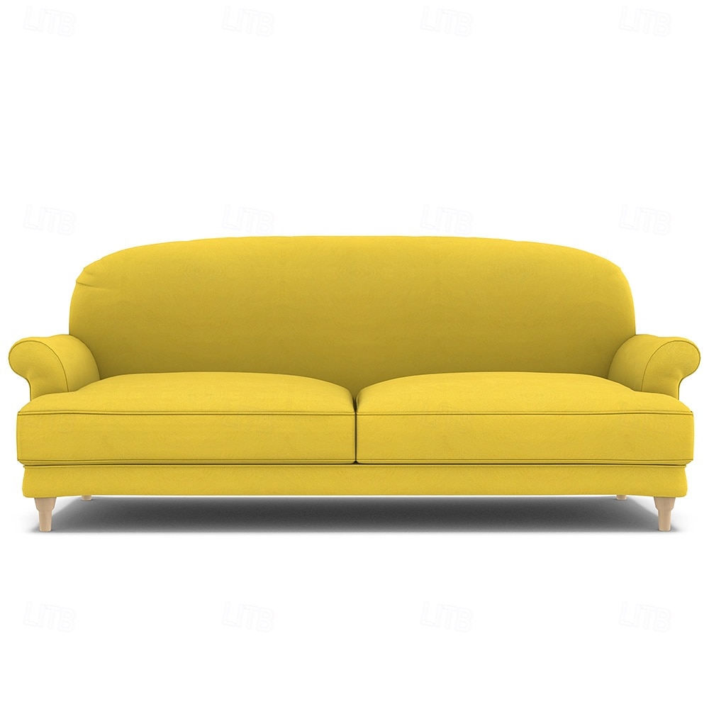 capa de sofá cor sólida acolchoado veludo slipcovers essebodacover litb capa prime de 2026 por $215.99 –P6