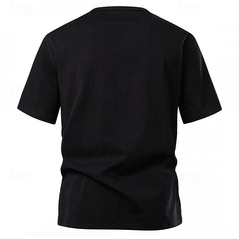 Herr T-shirt T-shirts Kortärmad tröja T-tröja Kortärmad V-slits Sommar Slät Mode Designer Grundläggande Klassisk Semester Gata Utekväll Svart Vit Ljusgrå Topp t-shirt för män 2025 - $29.99 –P10