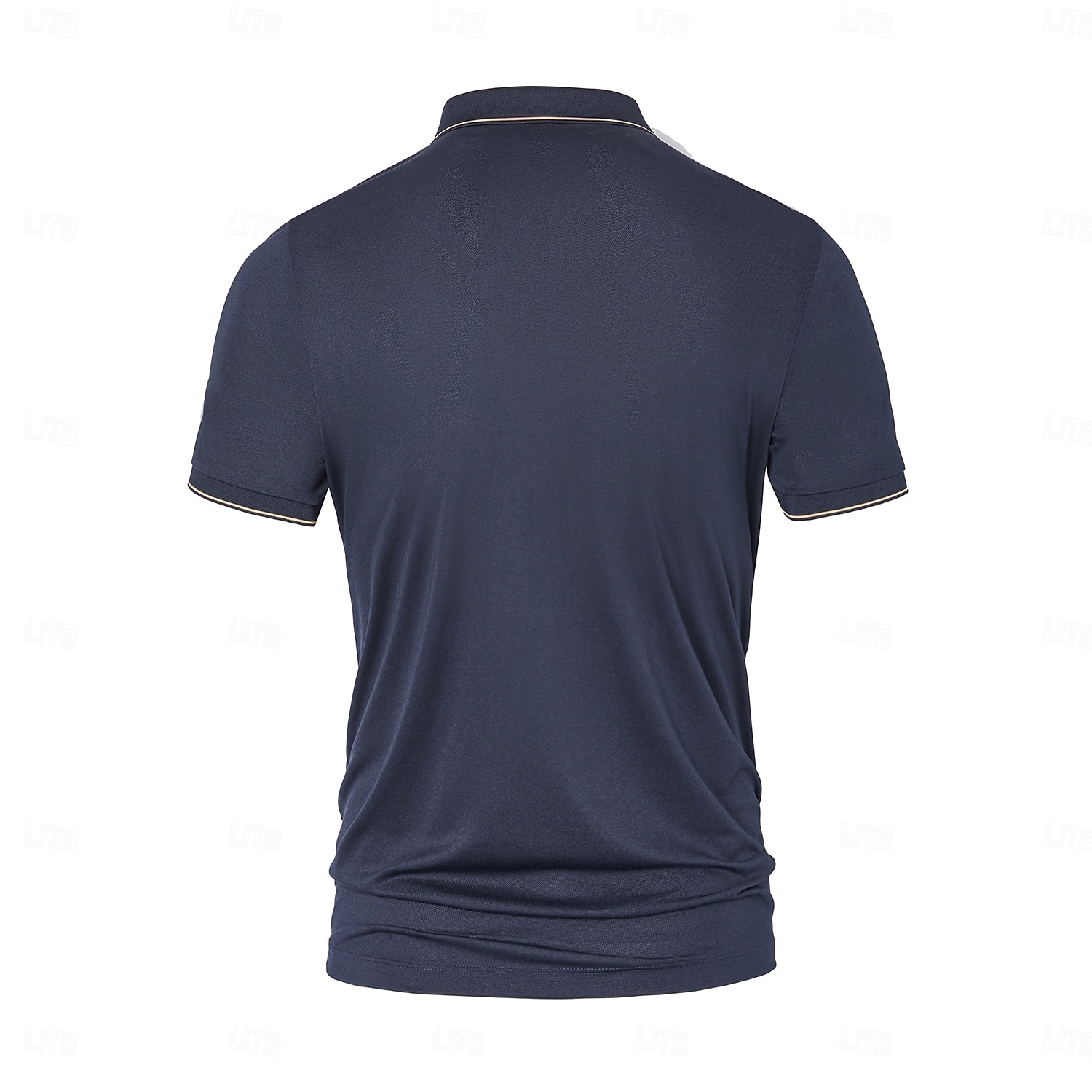 Pánské Pólo Pletené polo Obchod Ležérní Klopa Krátký rukáv Formální Barevné bloky Knoflíky Léto Námořnická modř Hnědá Armádní zelená Tmavě šedá Pólo 2025 - $35.99 -P3