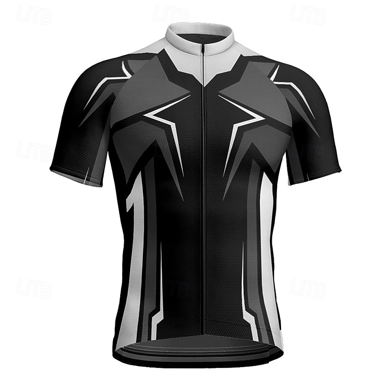 Bărbați Jersey de ciclism Manșon scurt Bicicletă Tricou Tee Jerseu cu 3 buzunare spate Ciclism montan Respirabil Uscare rapidă Proiectare anatomică Wicking Galben Rosu Albastru Sport Îmbrăcăminte 2025 - $25.99 –P9