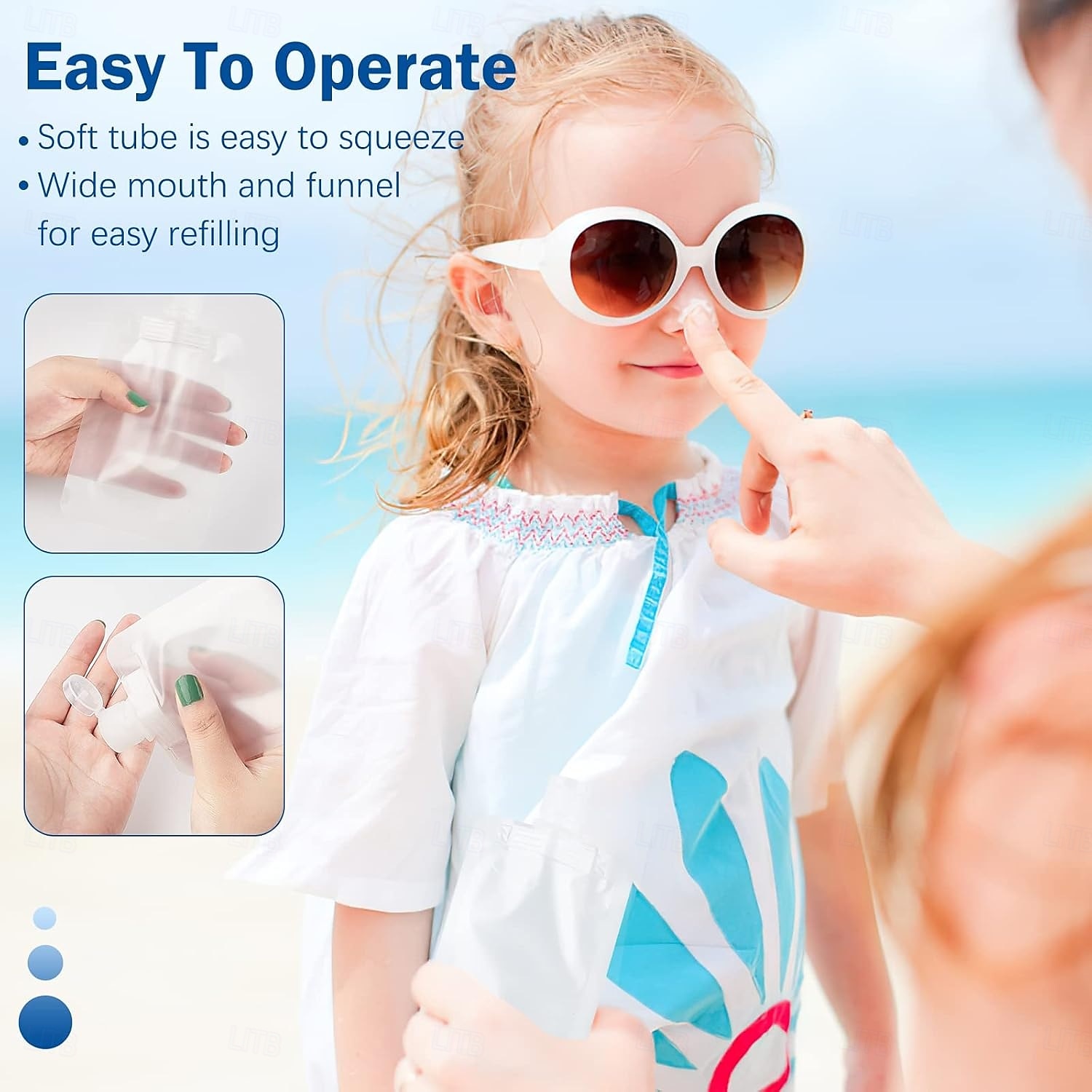 5PCS 30/50/100 ml Travel Pouches for Toiletries, TSA Approved, Refillable Empty Travel Size Containers, Small Squeeze Pouches Travel Bottles for Shampoo Conditioner Lotion Soap Liquids 2025 - $13.12 –P2