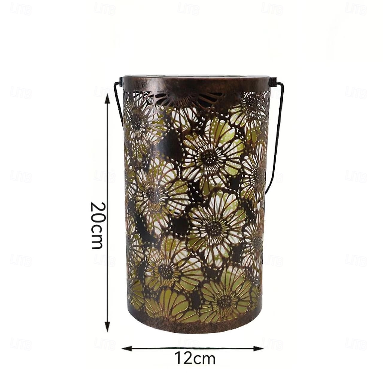 Solar Lanterns Outdoor, Waterproof Hanging Solar Lantern Garden Decor, Solar Lights for Backyard Porch Patio Table Yard Balcony Lawn Pathway, Gifts for Women Grandma Mom 2025 - $17.99 –P1
