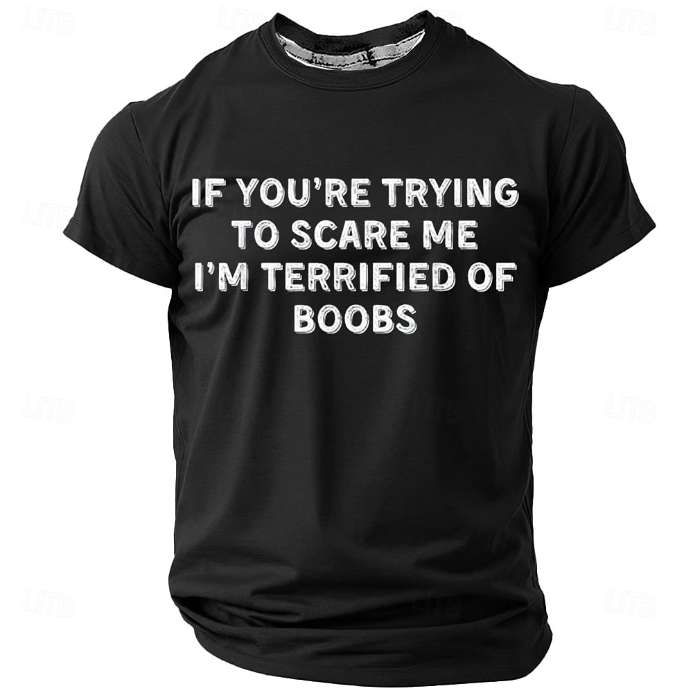 Men's Rude T Shirt Short Sleeve T shirt 3D Print Crew Neck Shirt Fashion Daily Casual Street Casual Daily Black Red Blue Summer Spring All Seasons Clothing Apparel S M L XL XXL XXXL 2025 - $19.99 –P4