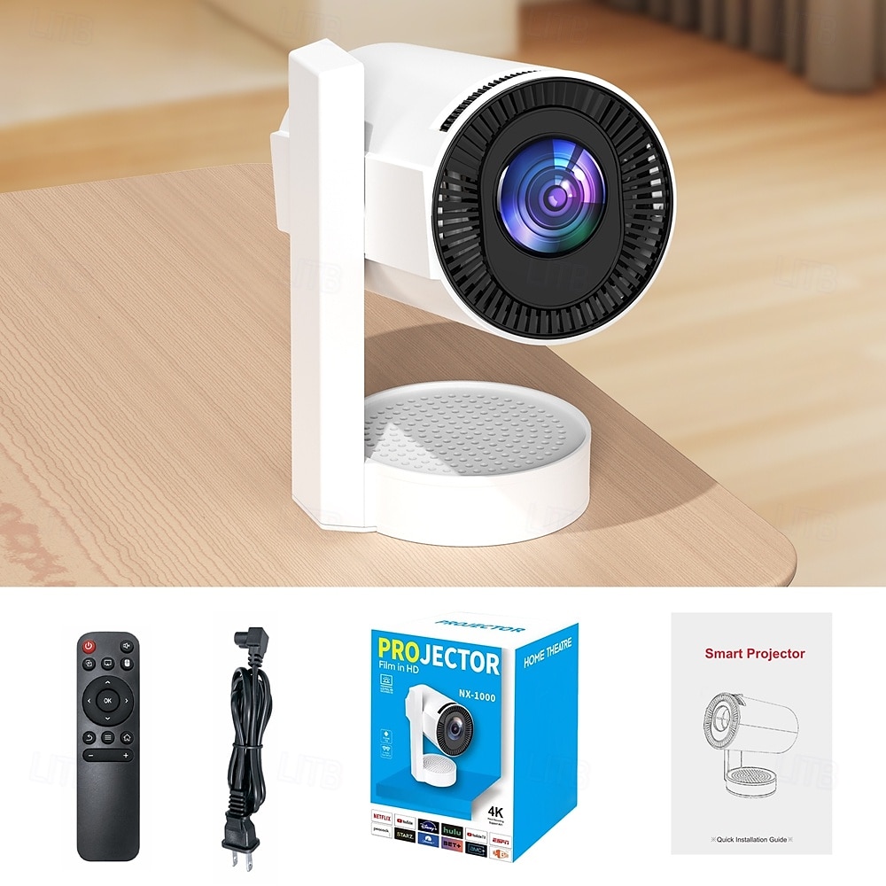 Y3S Home HD Projector Mini Mini Mini Portable WiFi Home Phone Projector Android 13.0 720P (1280  720) 2G16GPre installed YouTube and Netflix WIFI6 2.4/5G dual band WIFI supports Bluetooth and app 2025 - $131.99 –P8