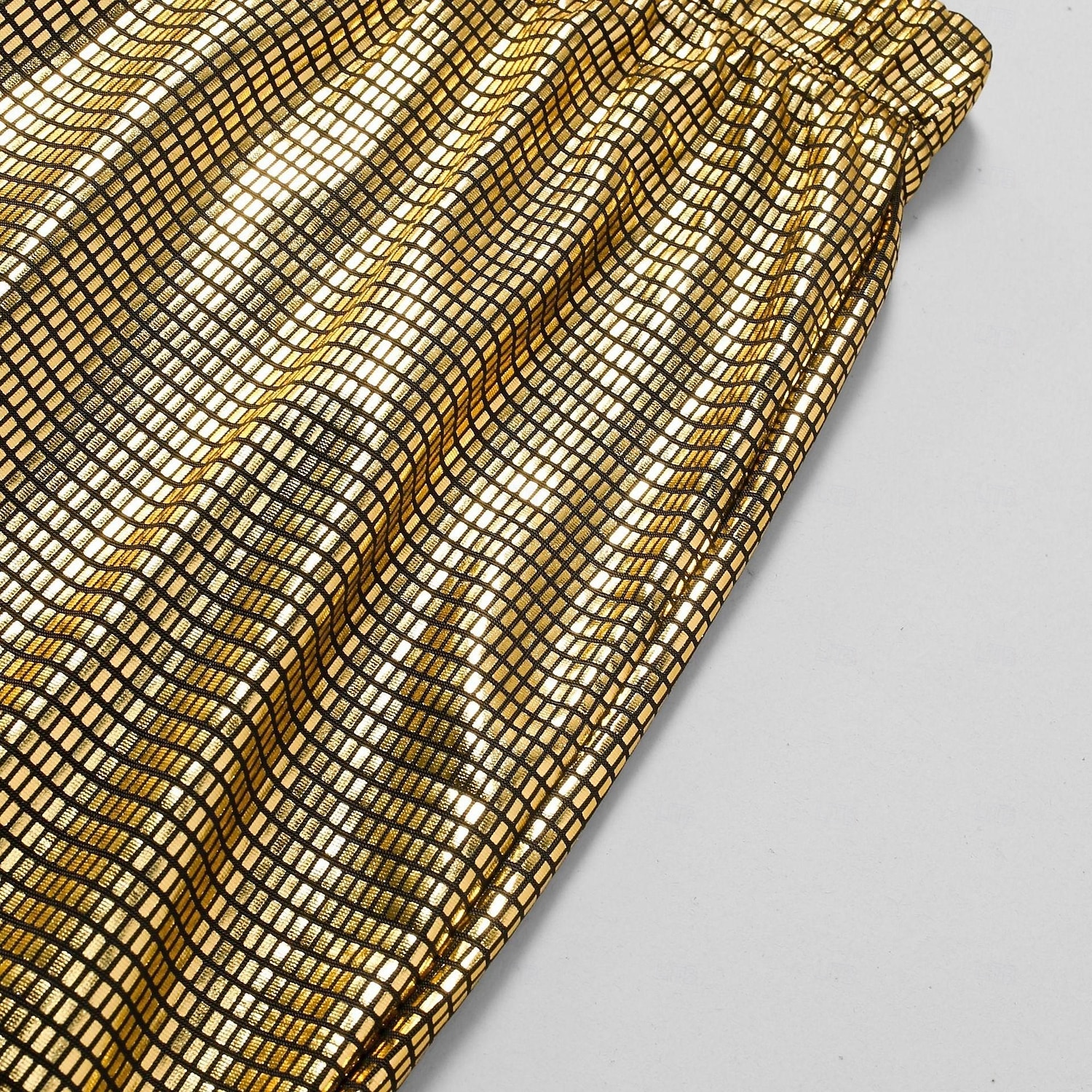 Retró 1970-es évek 1980-as évek Bell Bottom Pants Diszkó Fényes latex patent Fémes Kockás Férfi Mindszentek napja Farsang Pride Parade Büszkeség hónapja Felnőttek Nadrágok Minden évszak 2025 - $23.99 –P4