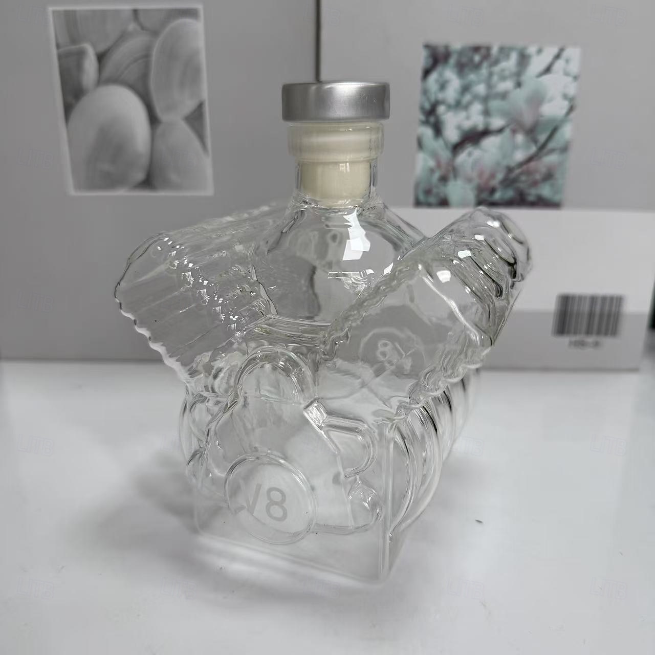 V8 Engines Whisky Bottle, Premium Glass, Best Fathers Day Gift for Men, Unique and Fun Liquor Dispenser, Tabletop Decor 2025 - $35.99 –P4